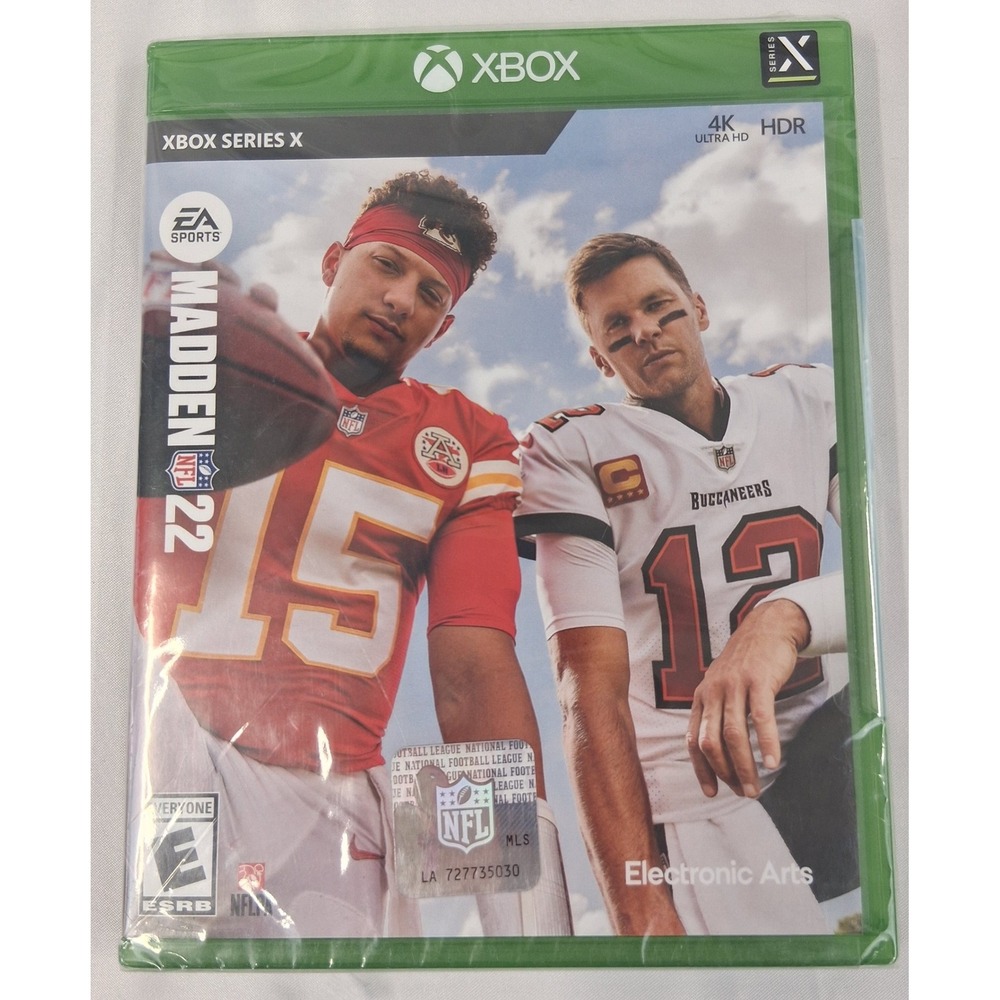 Madden NFL 22 Xbox Series X 4K Ultra HD HDR Video Game NEW